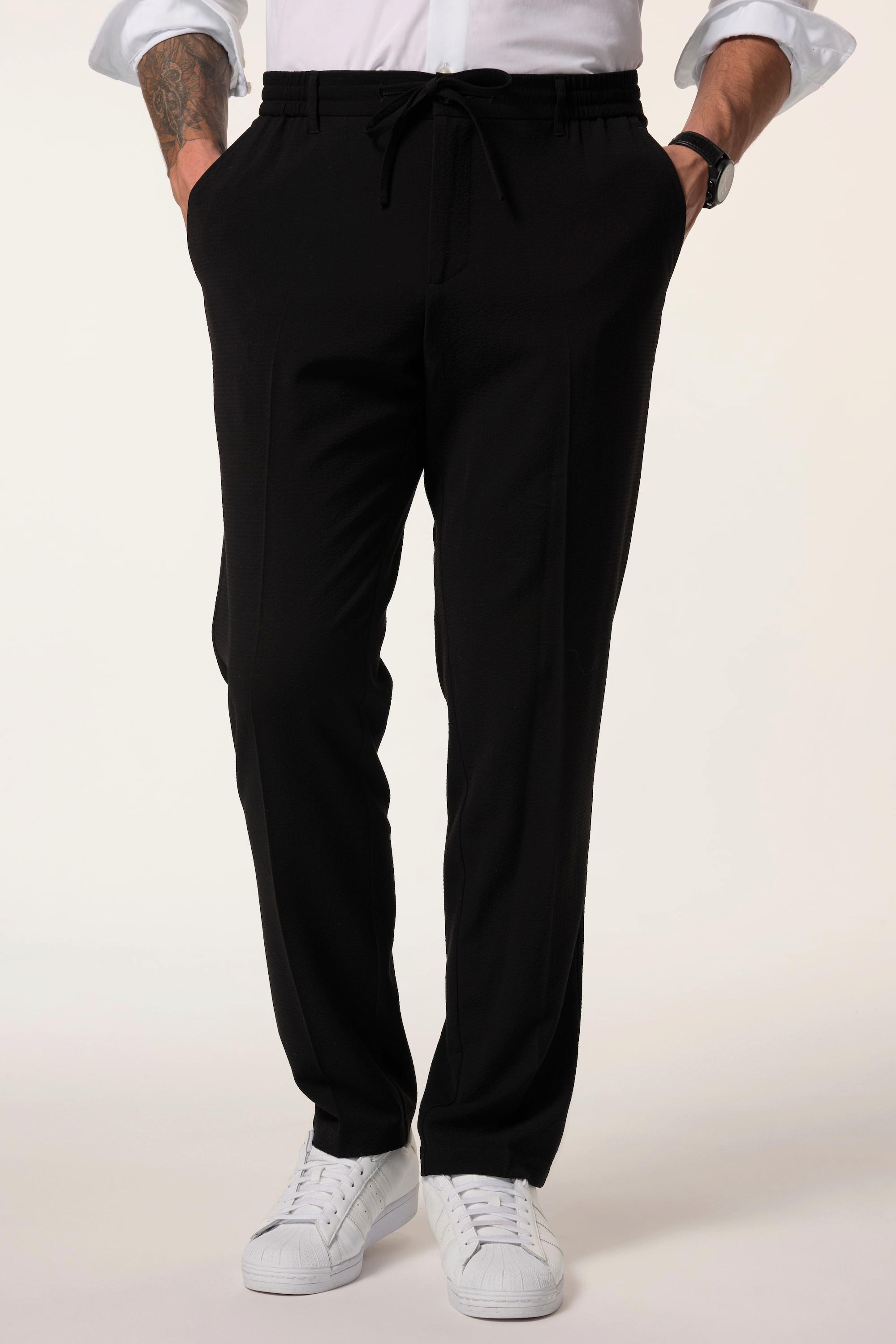 JP1880 Seersucker Hose FLEXNAMIC® Business San Remo Regular Fit