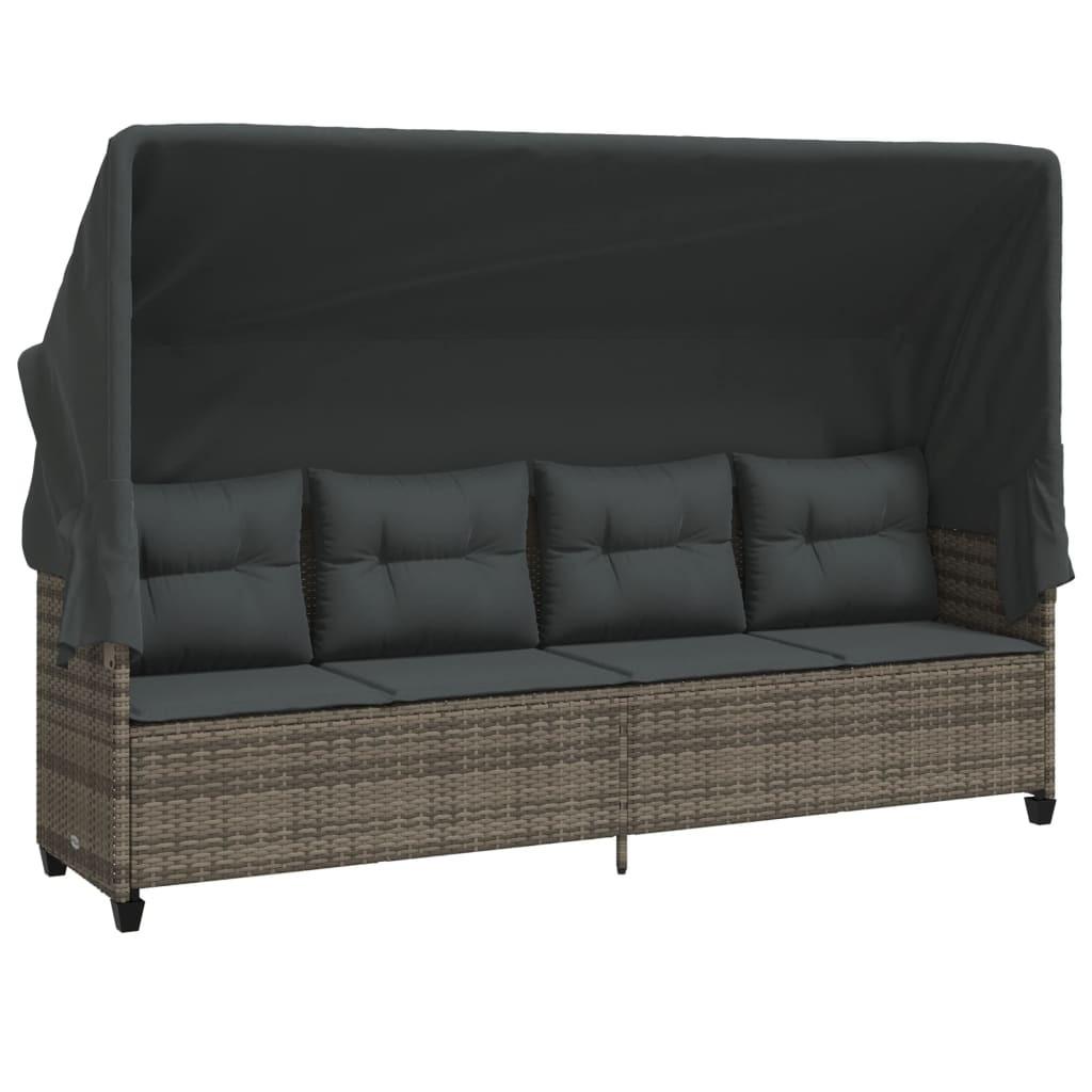 VidaXL Garten sofagarnitur poly-rattan