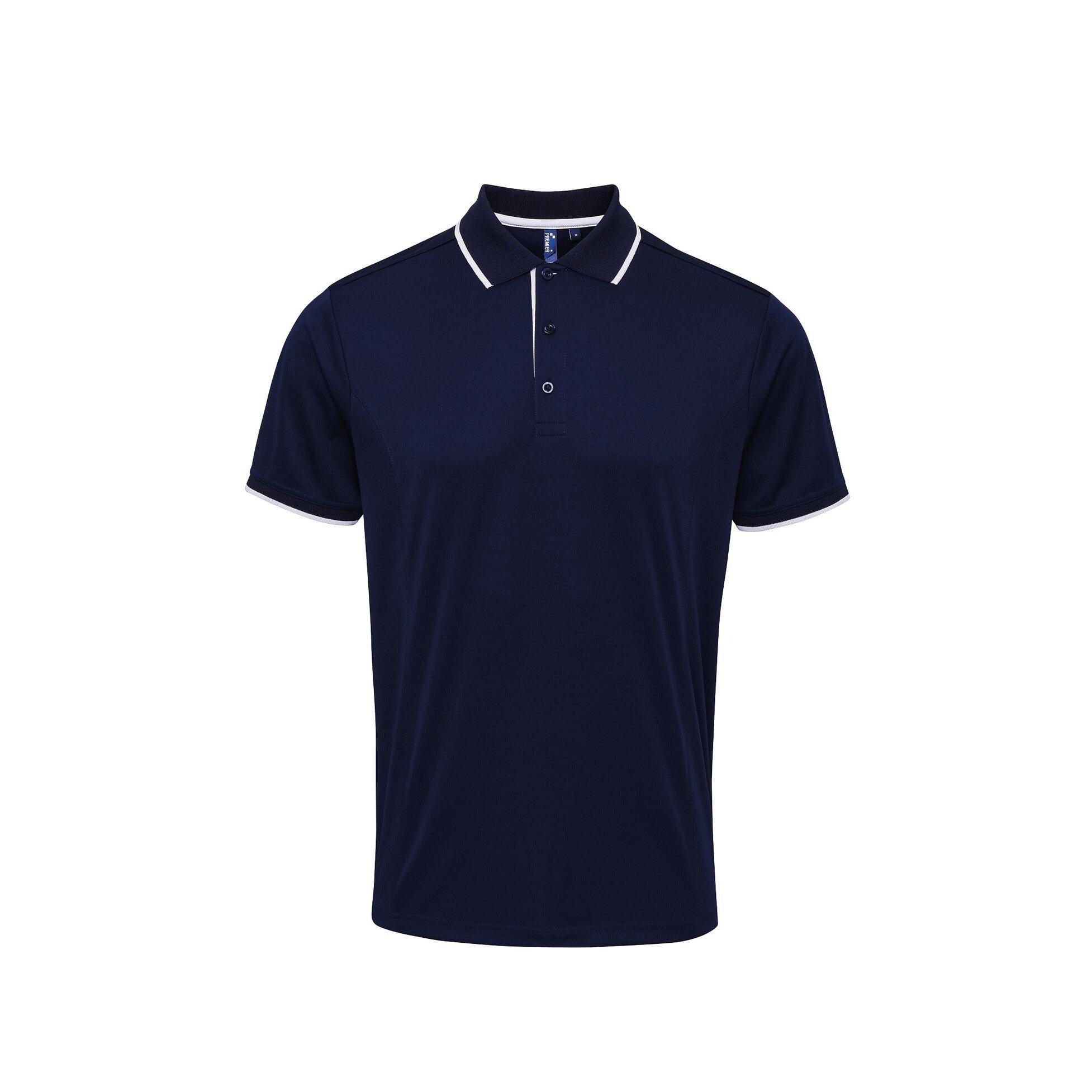 PREMIER Coolchecker Kontrast Polo Shirt