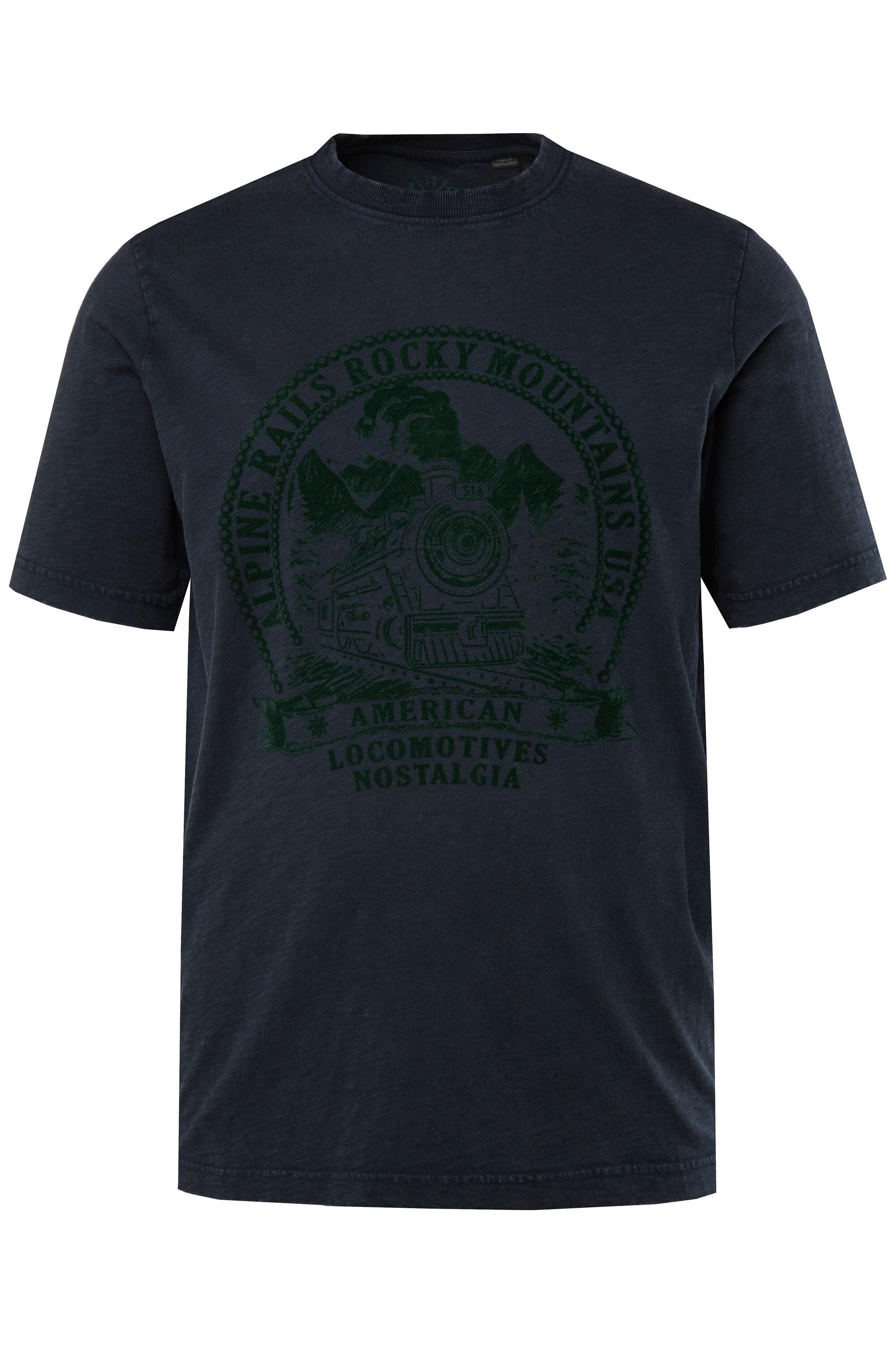 JP1880 Halbarm Vintage Look Rundhals T-Shirt