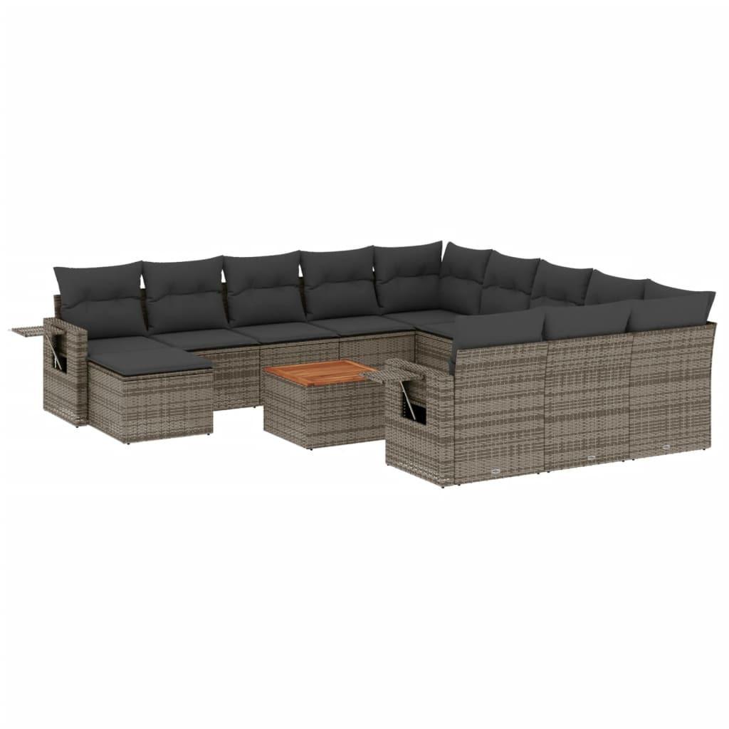 VidaXL Garten sofagarnitur poly-rattan