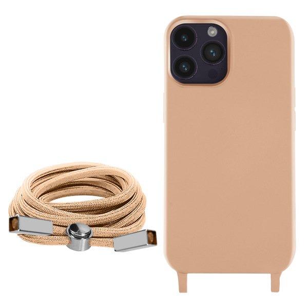 Avizar Kettenhülle iPhone 14 Pro Max Lachsrosa