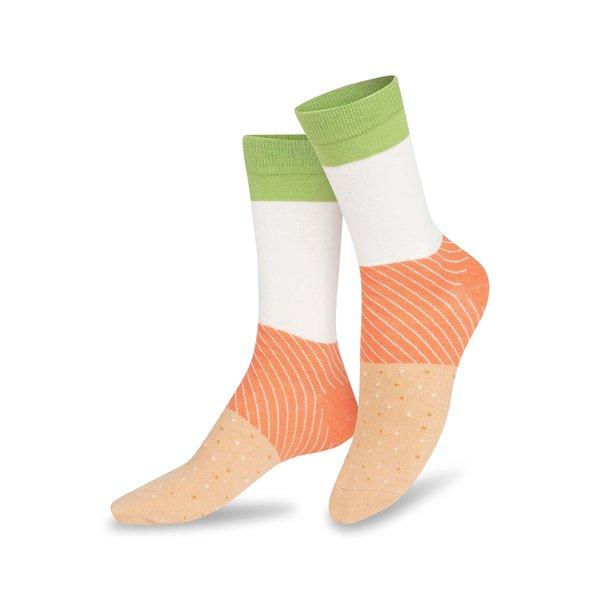 EatMySocks Salmon Bagel Socken