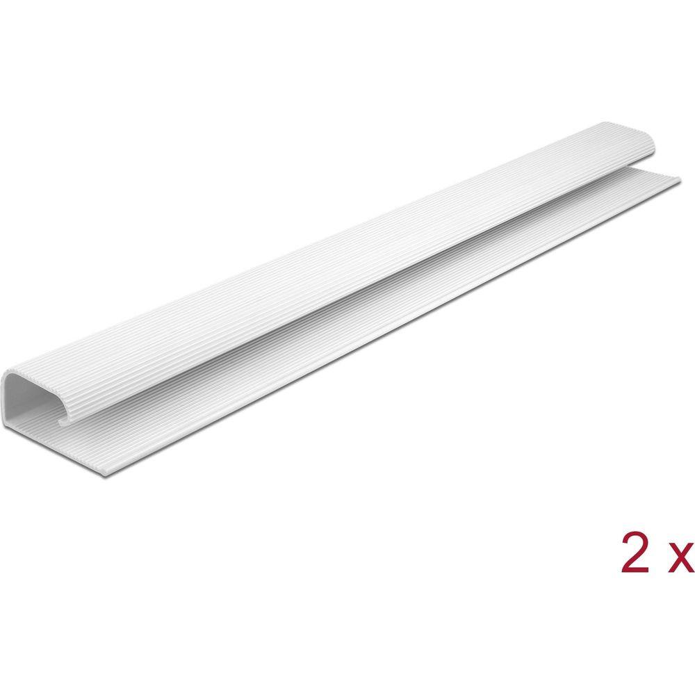 DeLock Kabelkanal für Untertischmontage