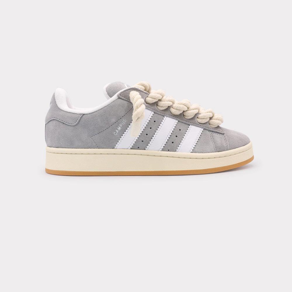 adidas Campus 00s Grey White - Rope Lace Beige