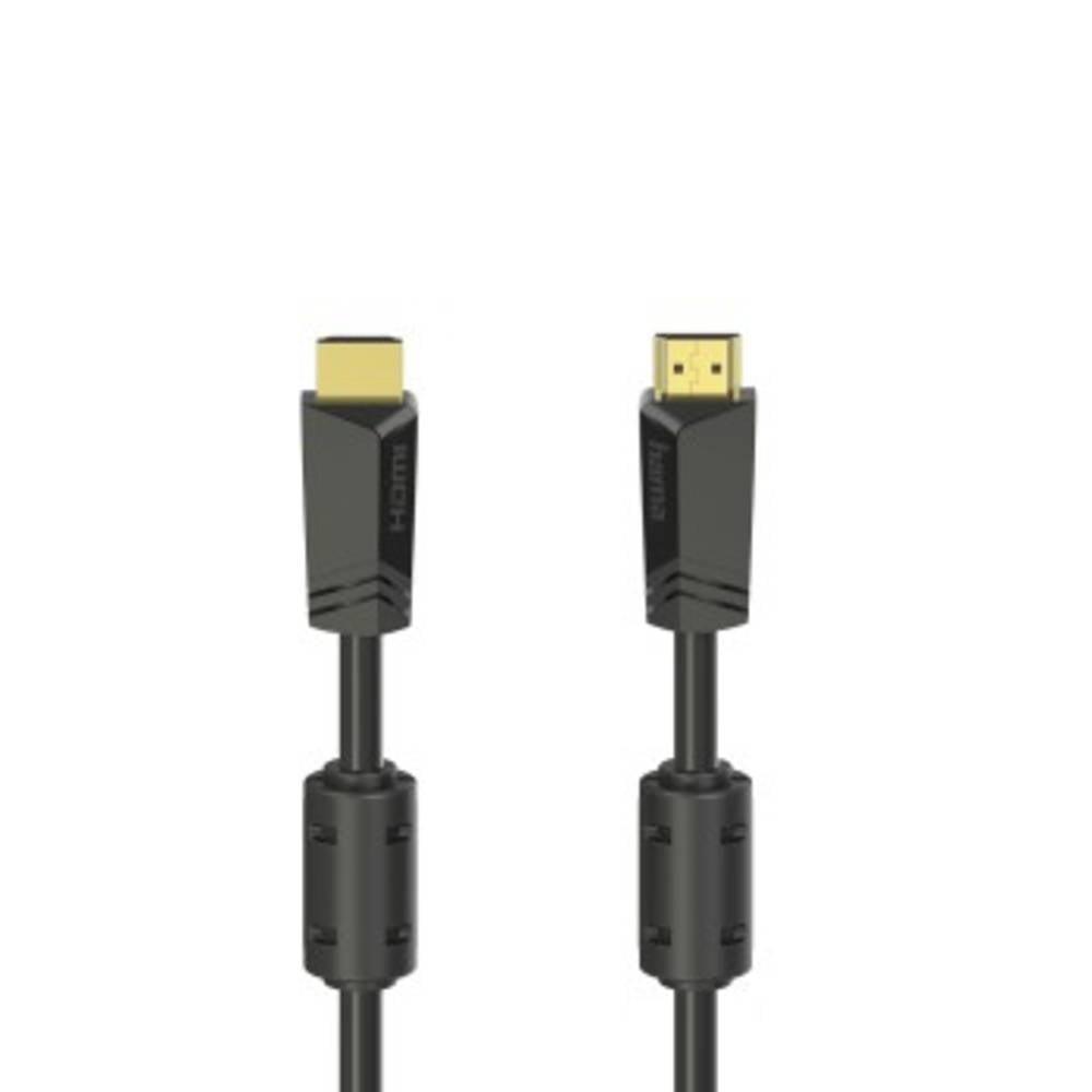 hama High Speed HDMI-Kabel, Stecker - Stecker, 4K, Ethernet, vergoldet, 10.0 m