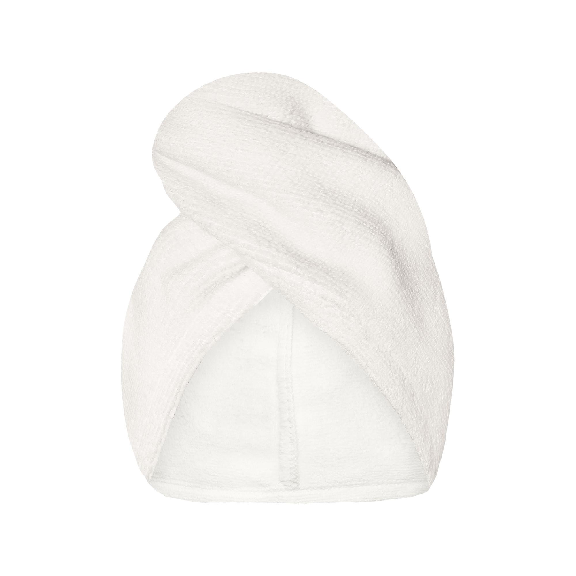 GLOV Glv Soft Hair Towel Wrap Ivory Absorbierender extraweicher Haarturban für alle Haartypen