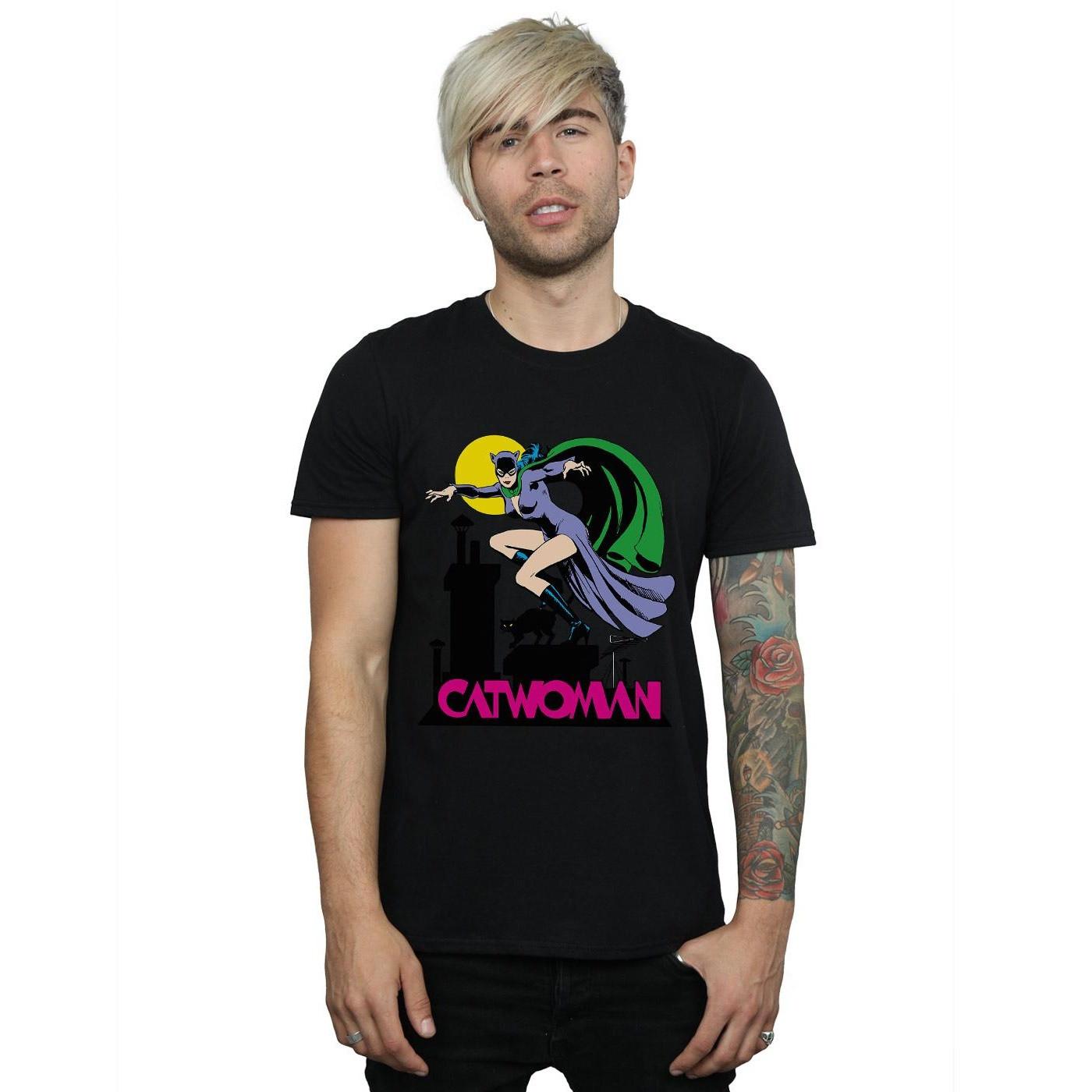 DC COMICS Catwoman Grafikdruck T-Shirt