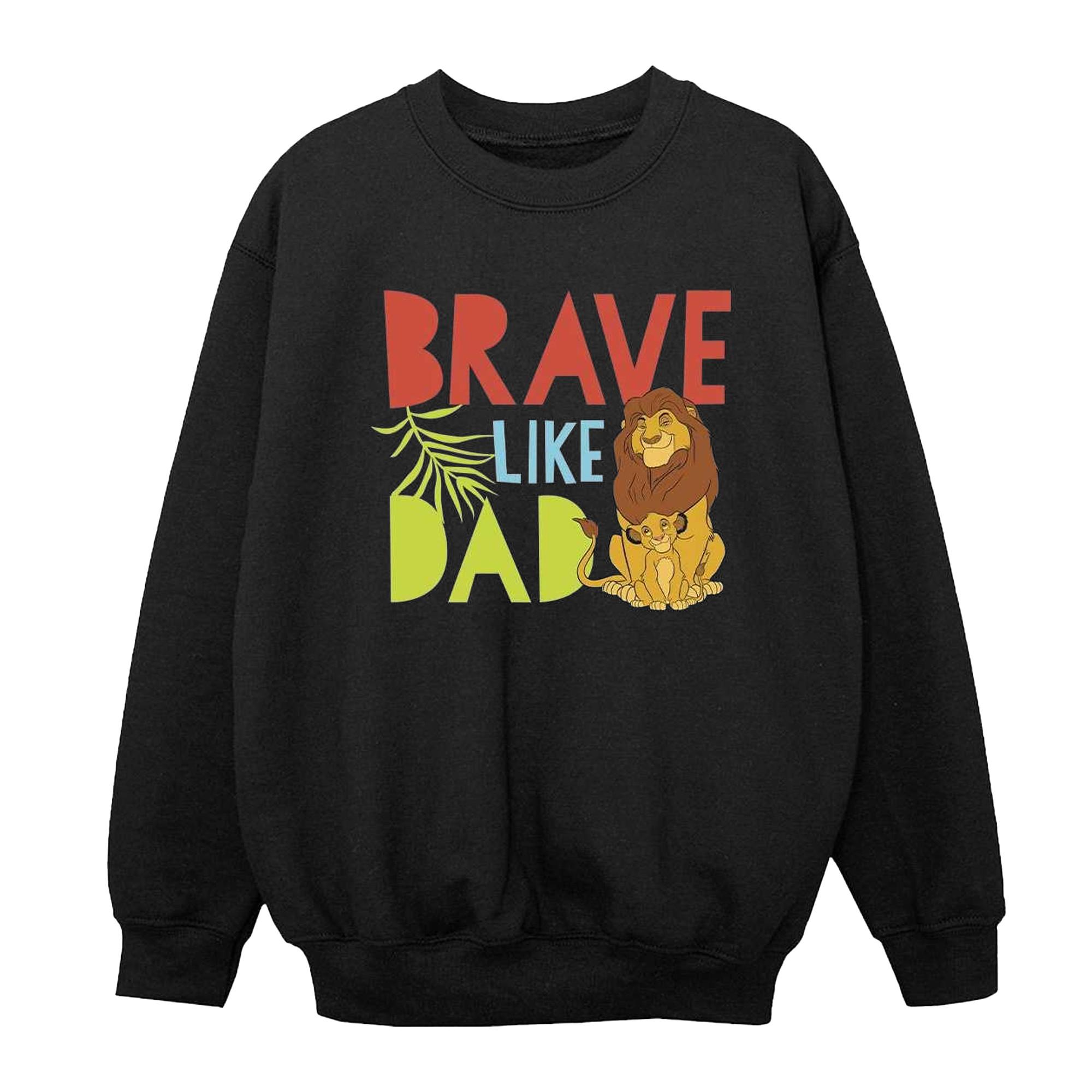 Disney The Lion King Brave Like Dad Sweatshirt