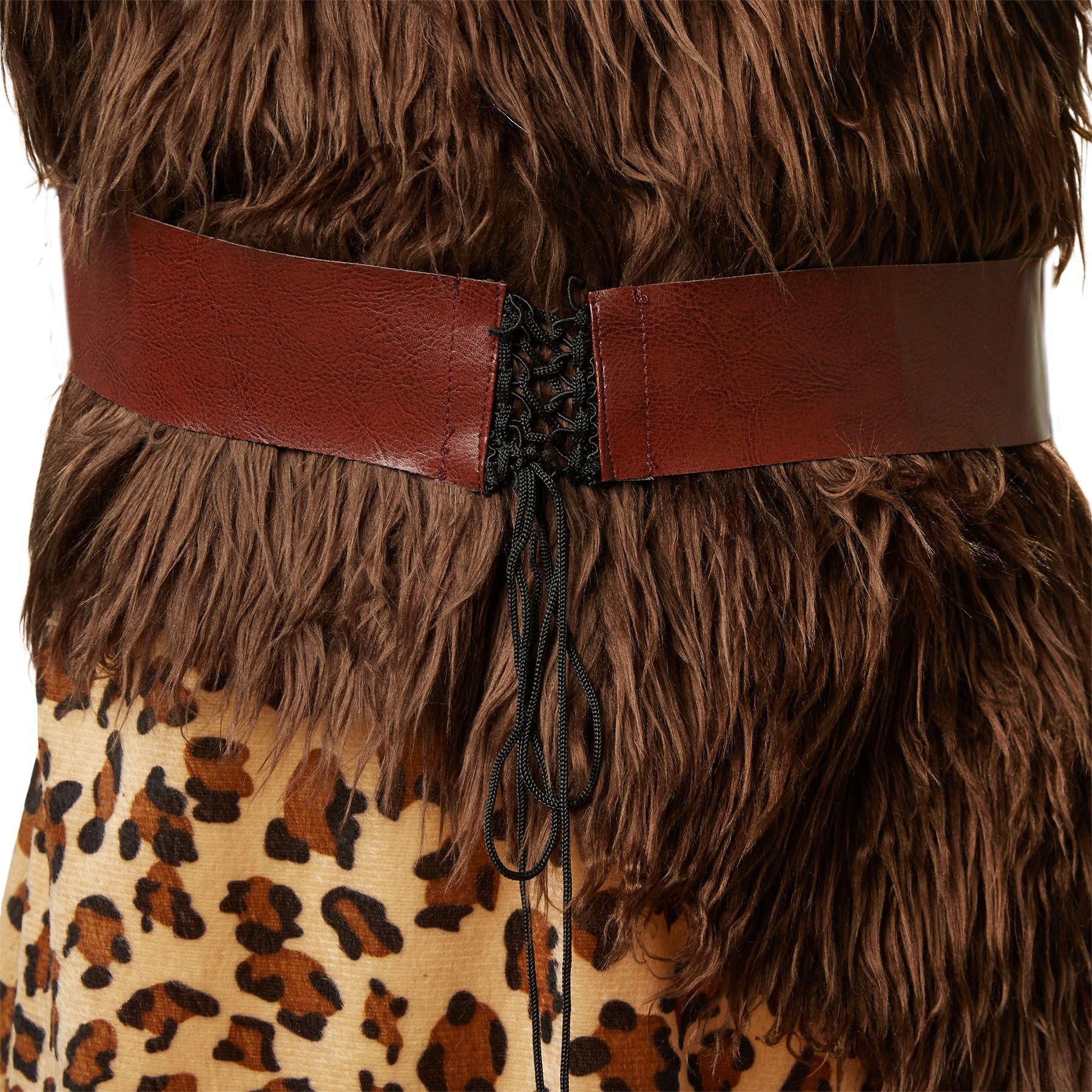 Tectake Mädchenkostüm Schickes Steinzeitmädchen