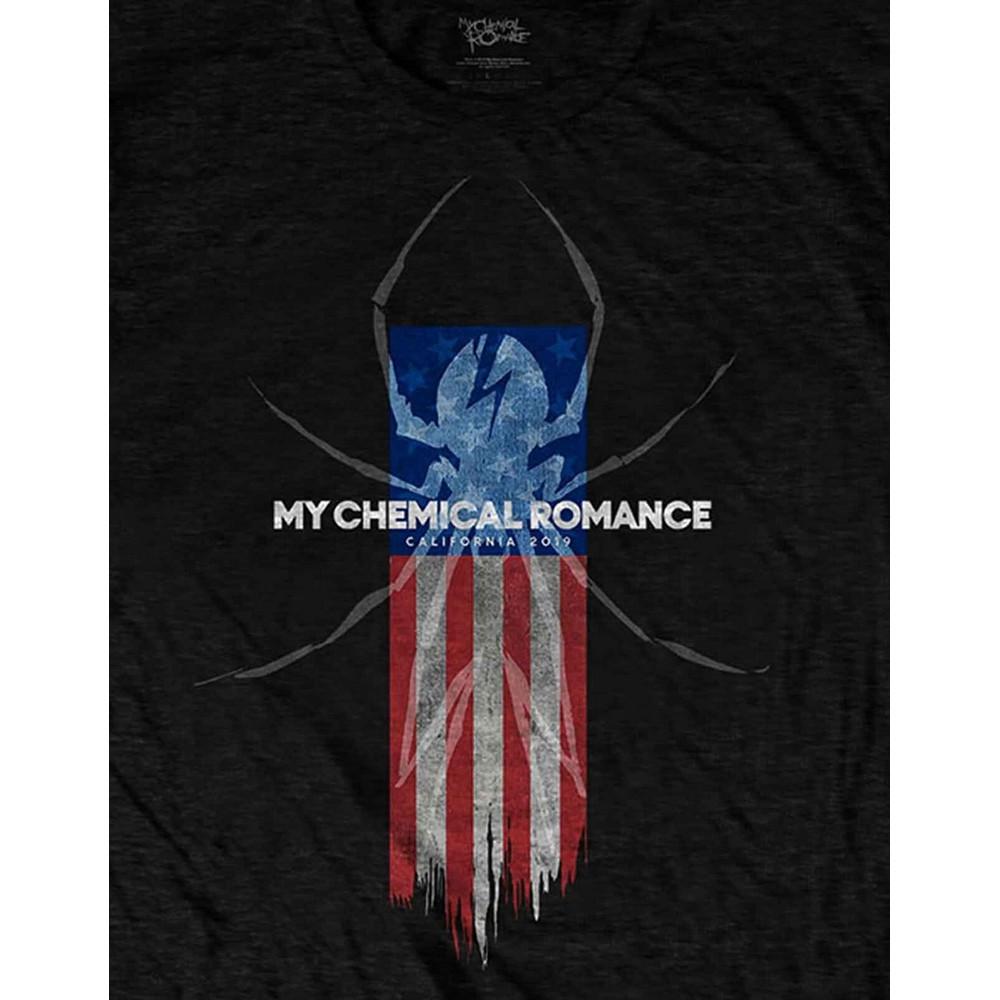 My Chemical Romance My Chemical Romance California 2019 Spider Flag T-Shirt