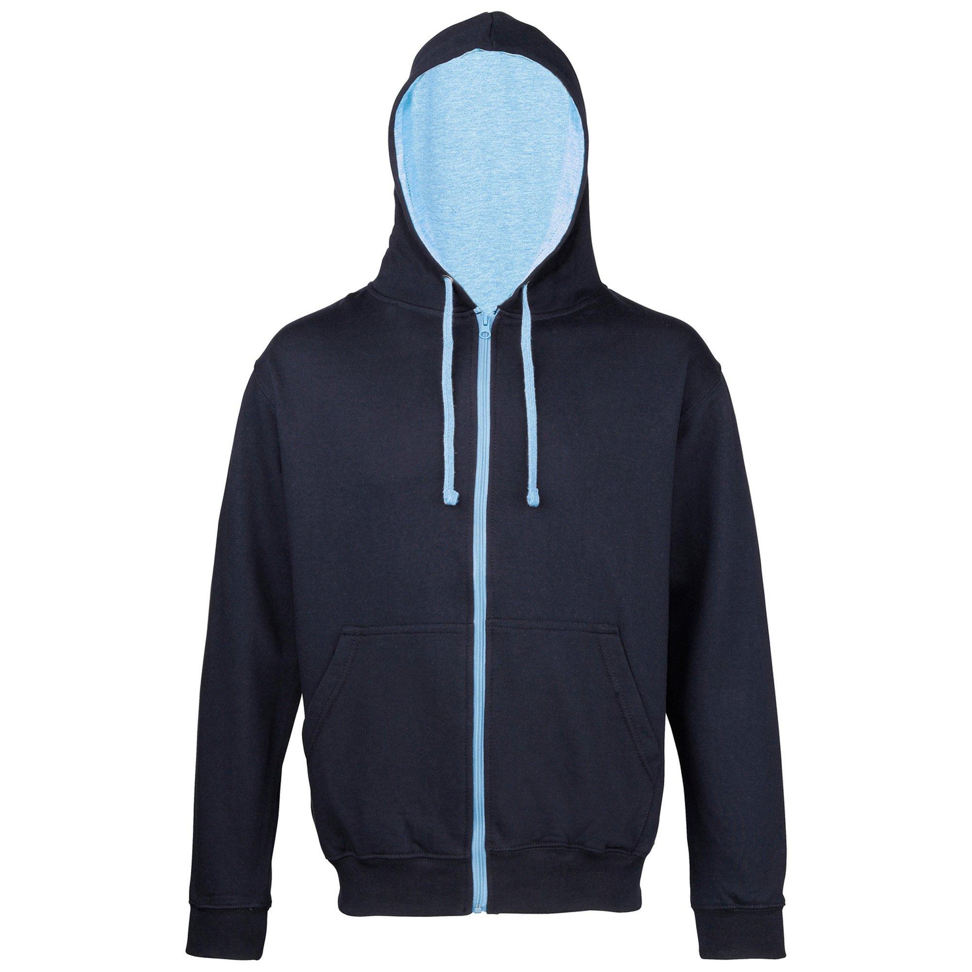 AWDis Sweater Jacke mit Kapuze