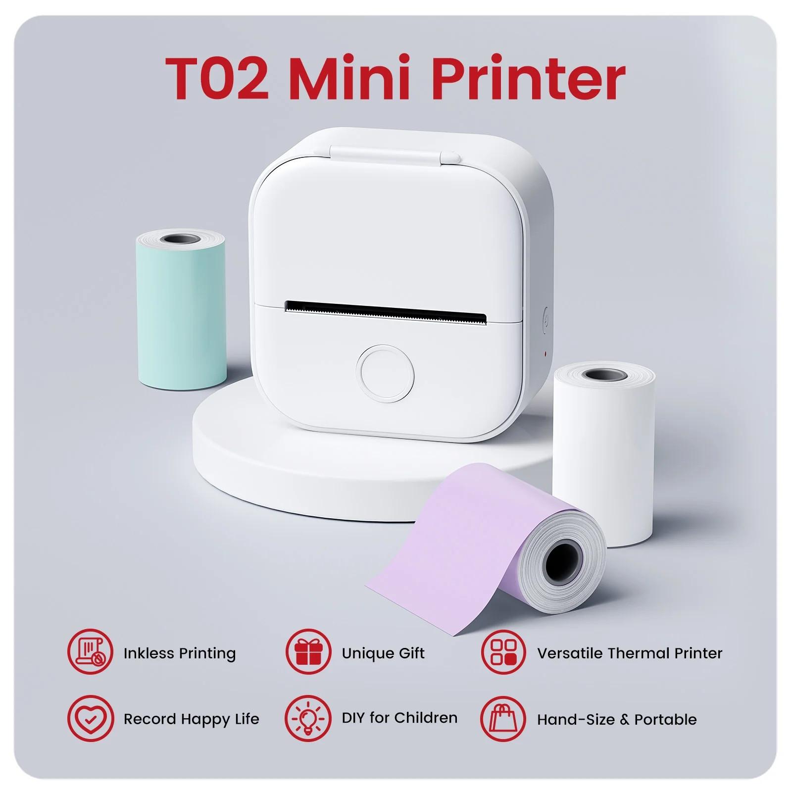 Phomemo T02 Tintenloser Mini-Drucker