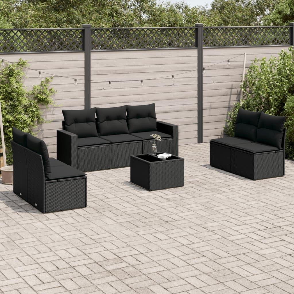 VidaXL Garten sofagarnitur poly-rattan