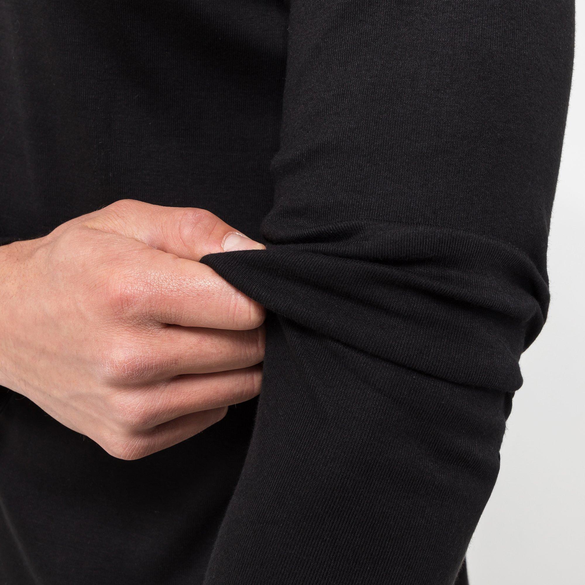 Manor Man Langarm Modern Fit T-Shirt