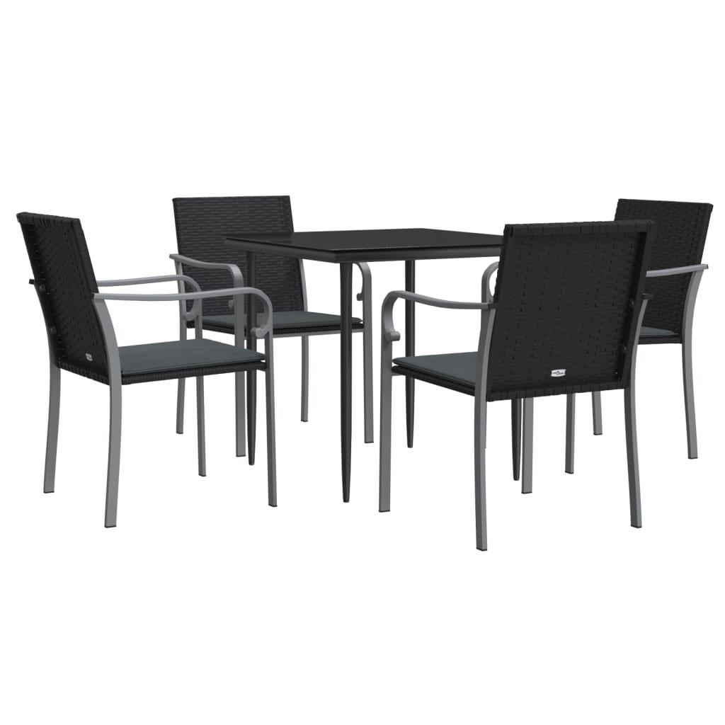 VidaXL Garten essgruppe poly-rattan