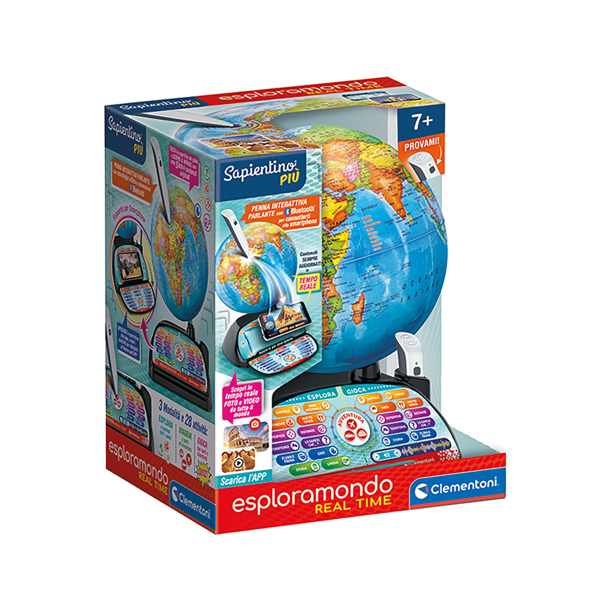 Clementoni Digitaler Globus, italienisch