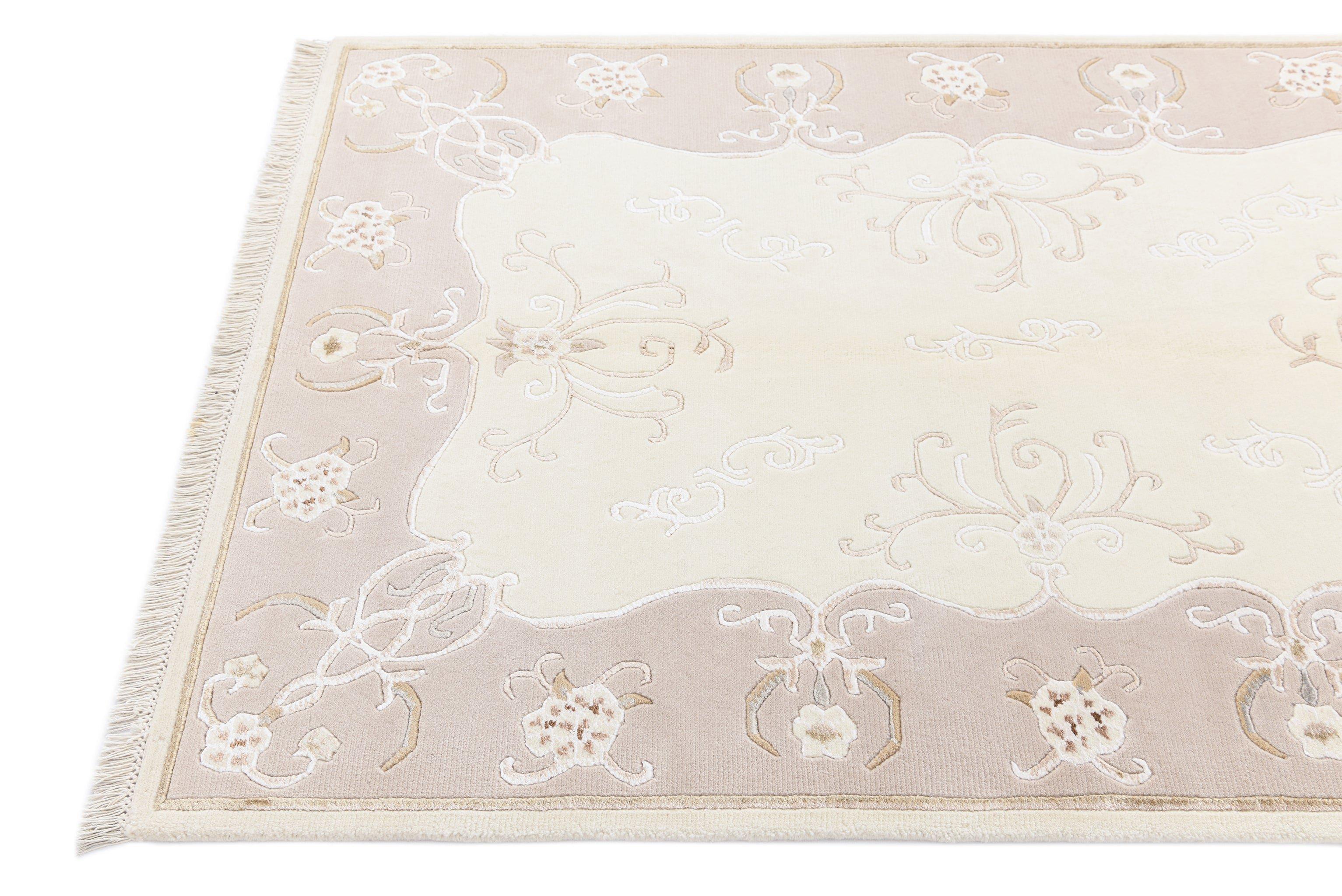 VIDAL Handgemachter Teppich Darya-Indian