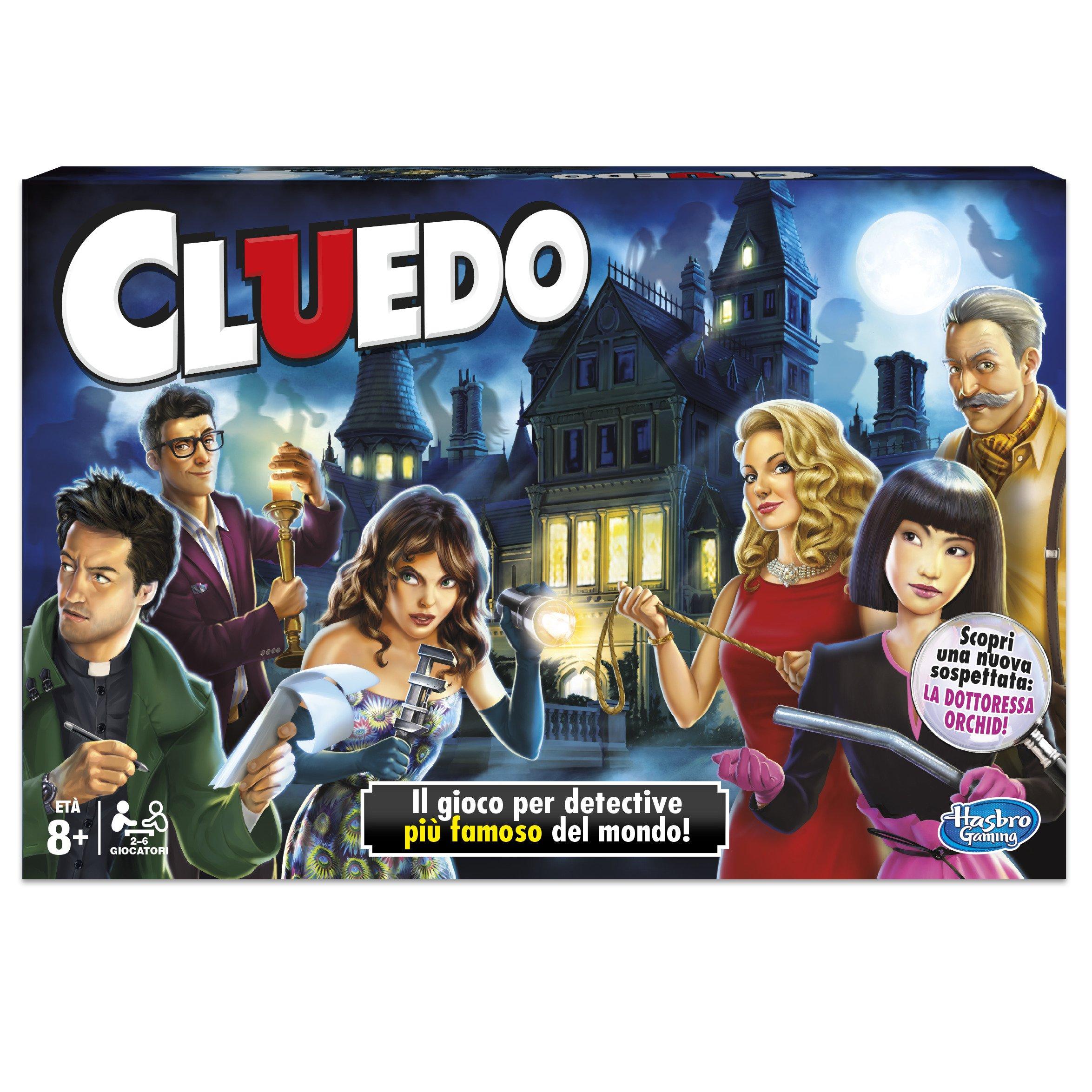 Hasbro Games Cluedo, Italienisch