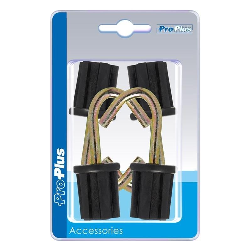 Pricenet Zeltstangenzapfen gebogen 25 mm, 4 Stück im Blister