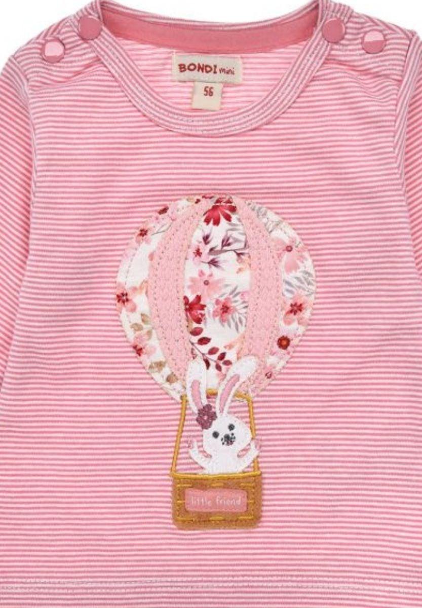 Bondi Baby langarm Shirt Häschen