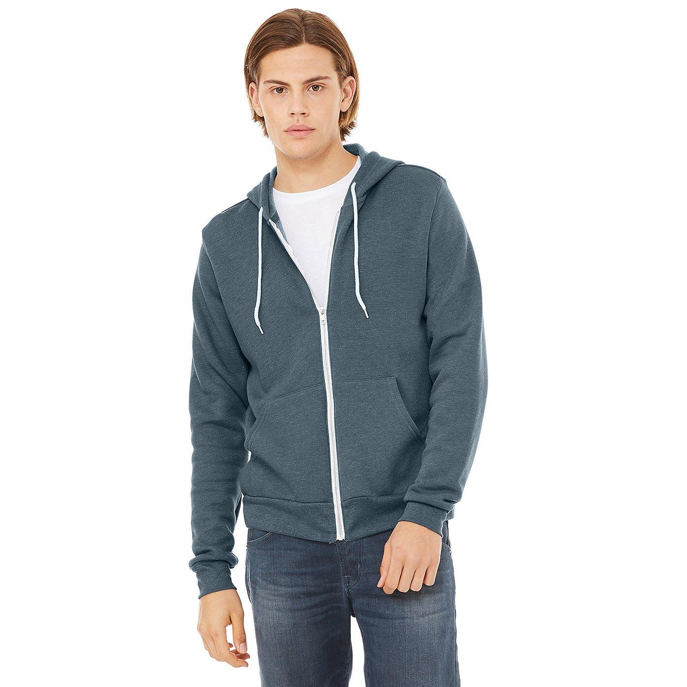 Bella + Canvas Canvas Fleece Kapuzenjacke