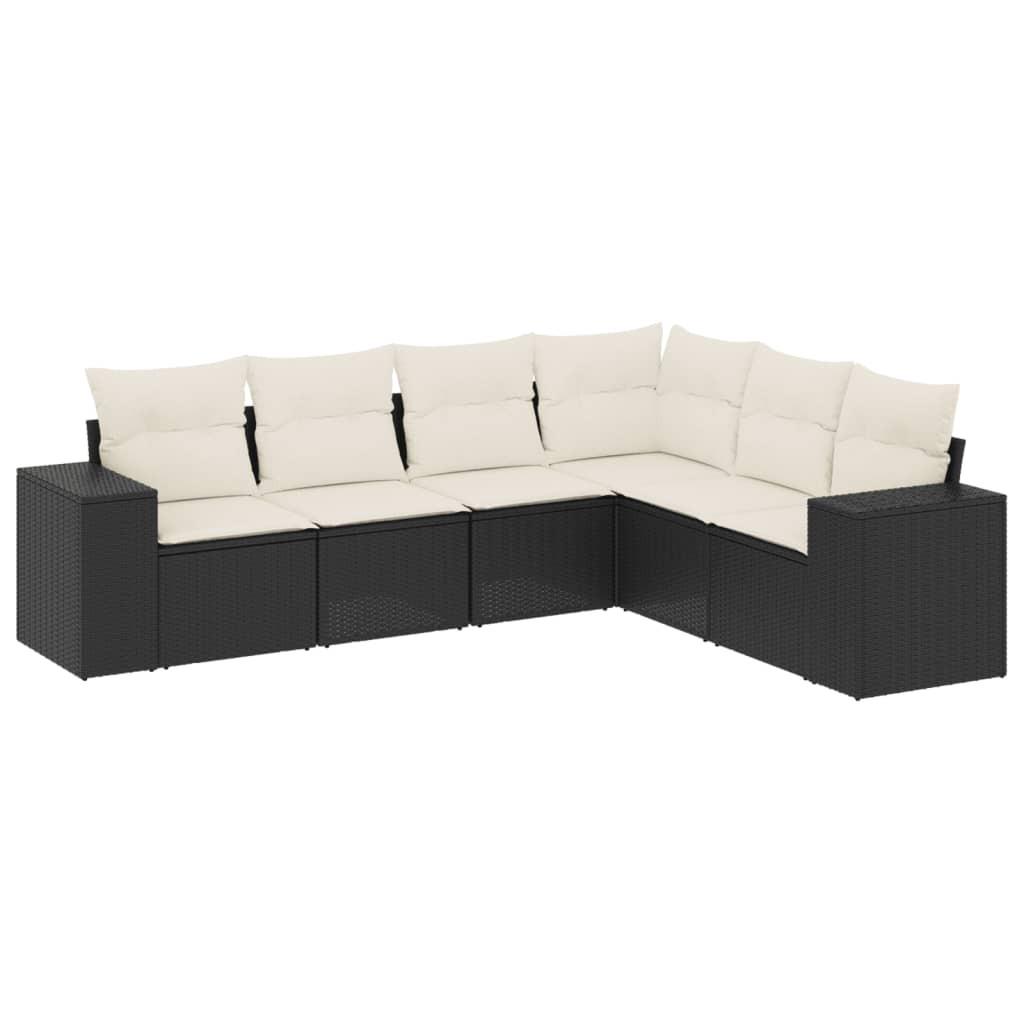 VidaXL Garten sofagarnitur poly-rattan