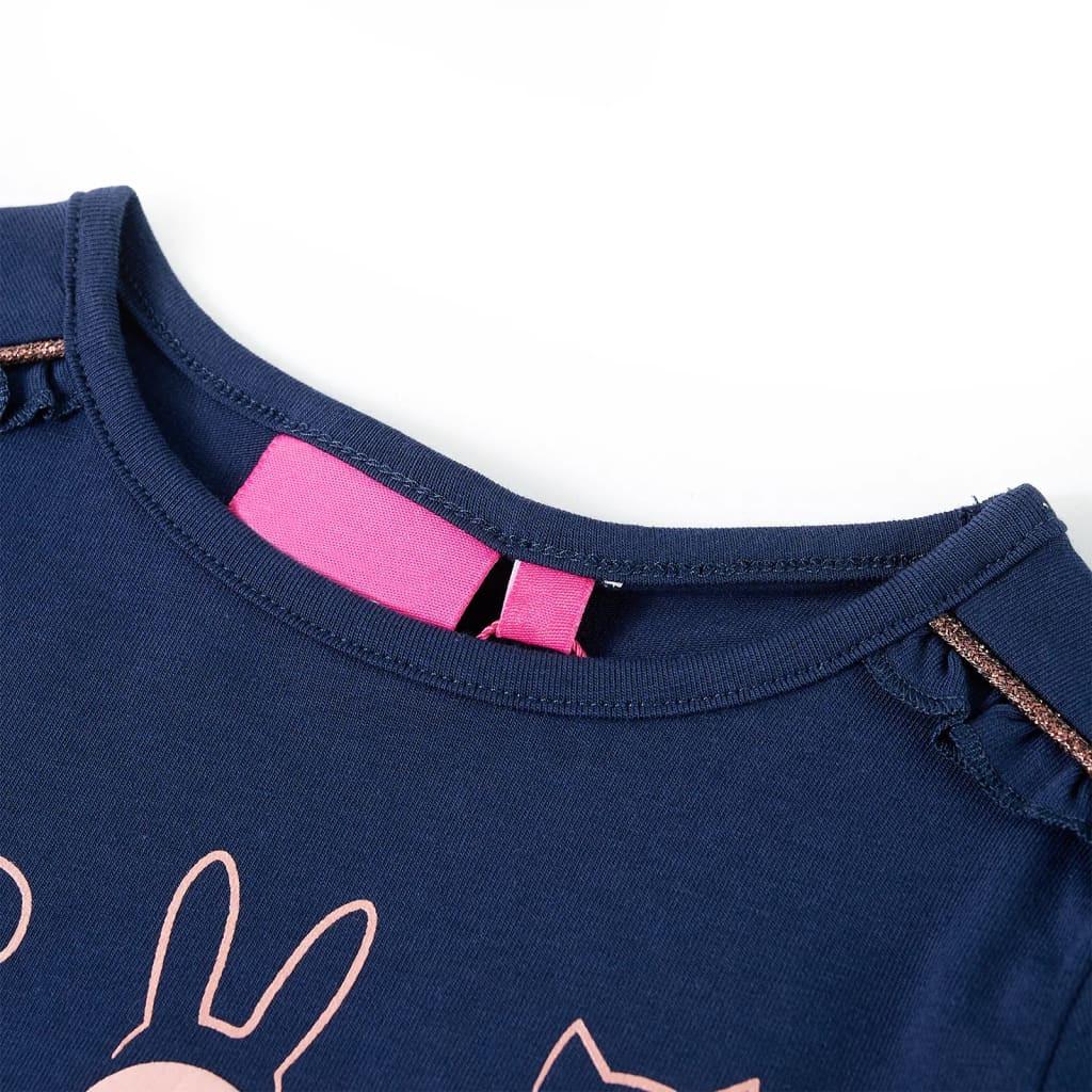 VidaXL Kinder langarmshirt gewebe