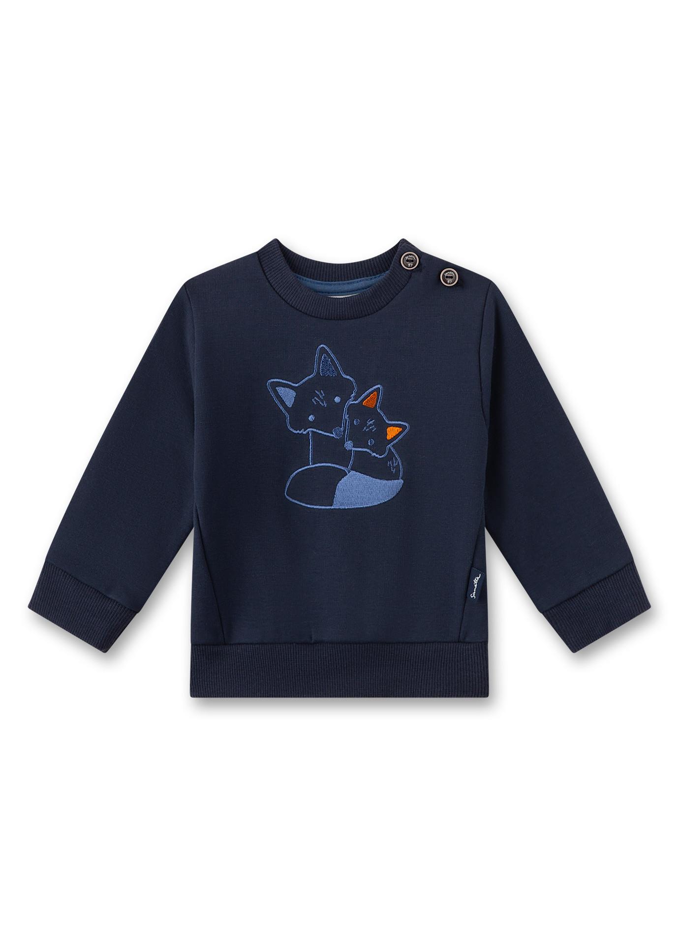 Sanetta Fiftyseven Baby Jungen Sweatshirt Fuchs