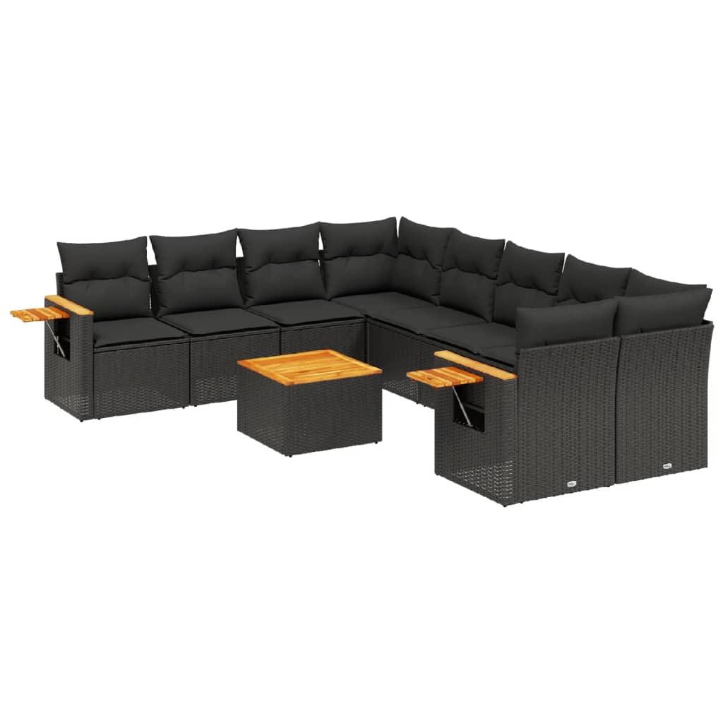 VidaXL Garten sofagarnitur poly-rattan