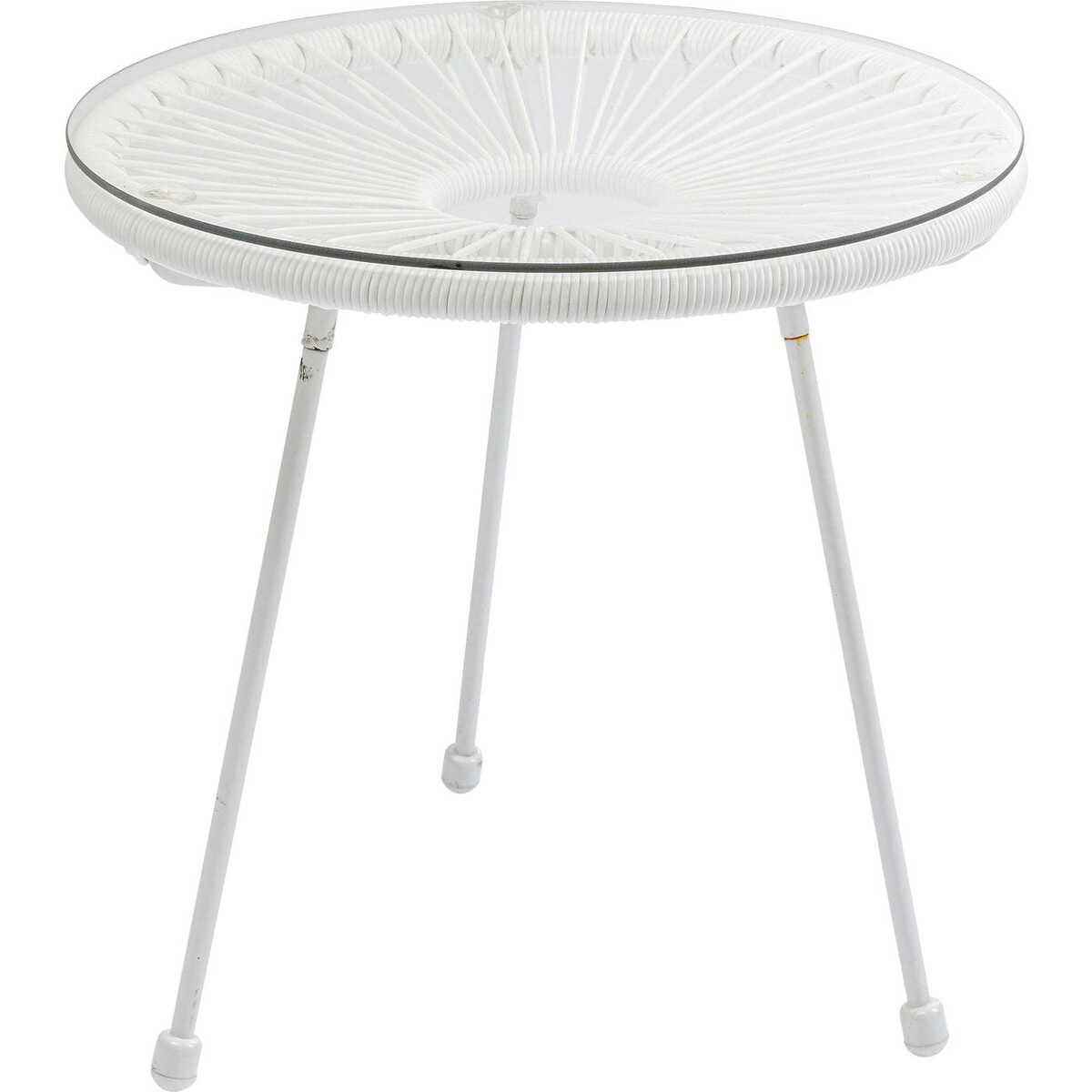 KARE Design Beistelltisch Acapulco Weiss