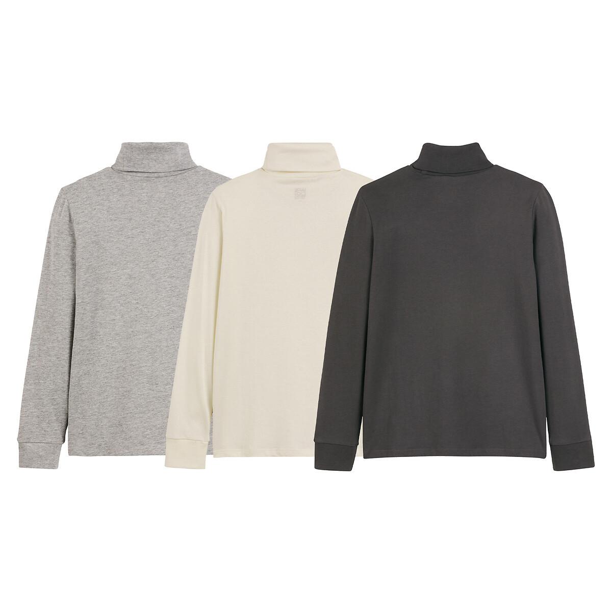 La Redoute Collections 3er-Pack Rollkragen-Shirts zum Unterziehen