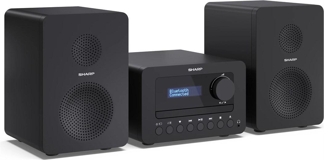 SHARP Micro-HiFi Anlage XL-B520D – Schwarz