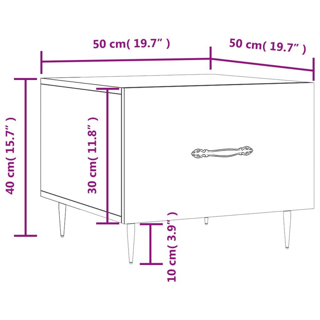 VidaXL Couchtisch holzwerkstoff