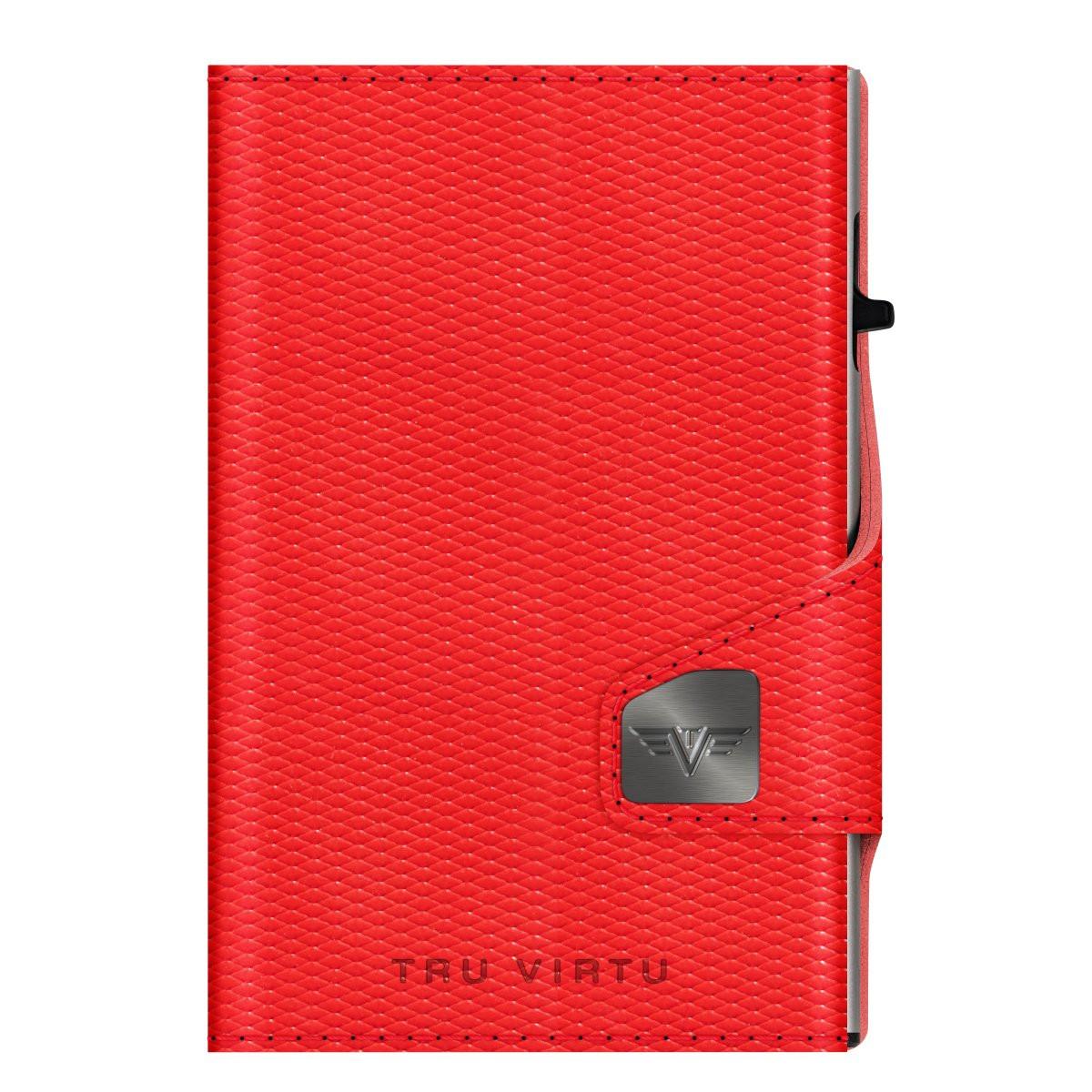 Tru Virtu Doubelwallet Click & Slide Rhombus Coral/Silver