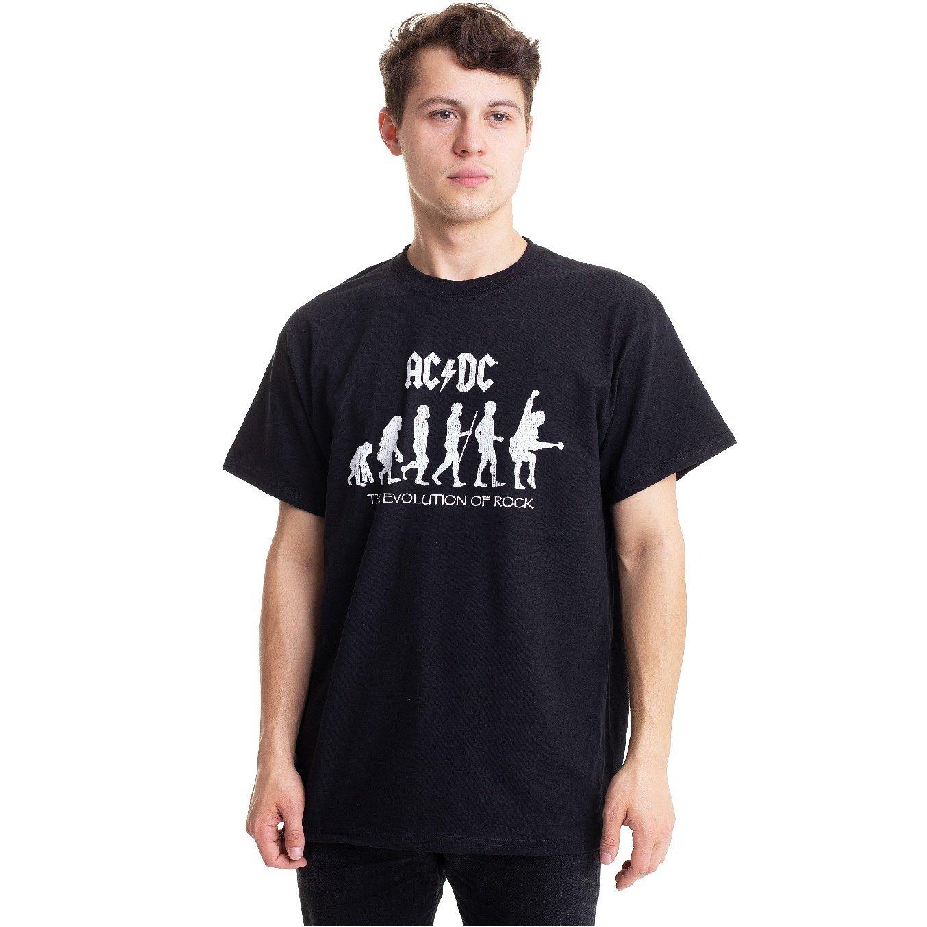 AC/DC ACDC The Evolution of Rock T-Shirt