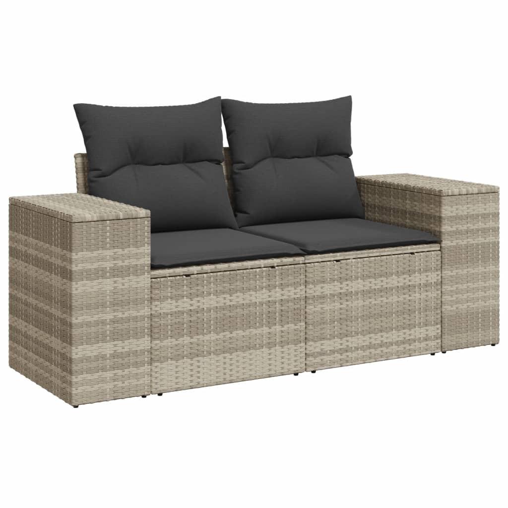 VidaXL Garten sofagarnitur poly-rattan