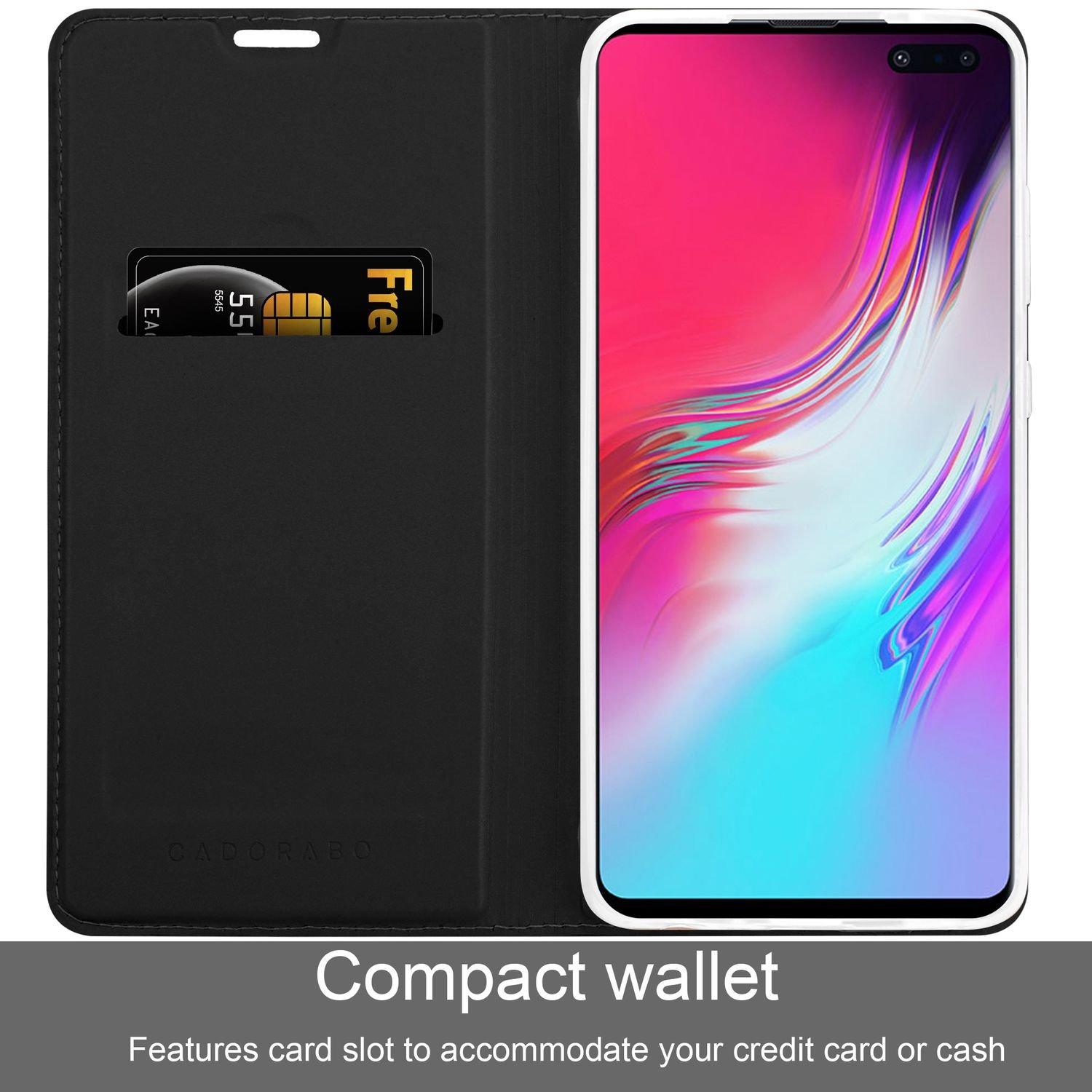 Cadorabo Hülle für Samsung Galaxy S10 5G Magnetverschluss, Kartenfach