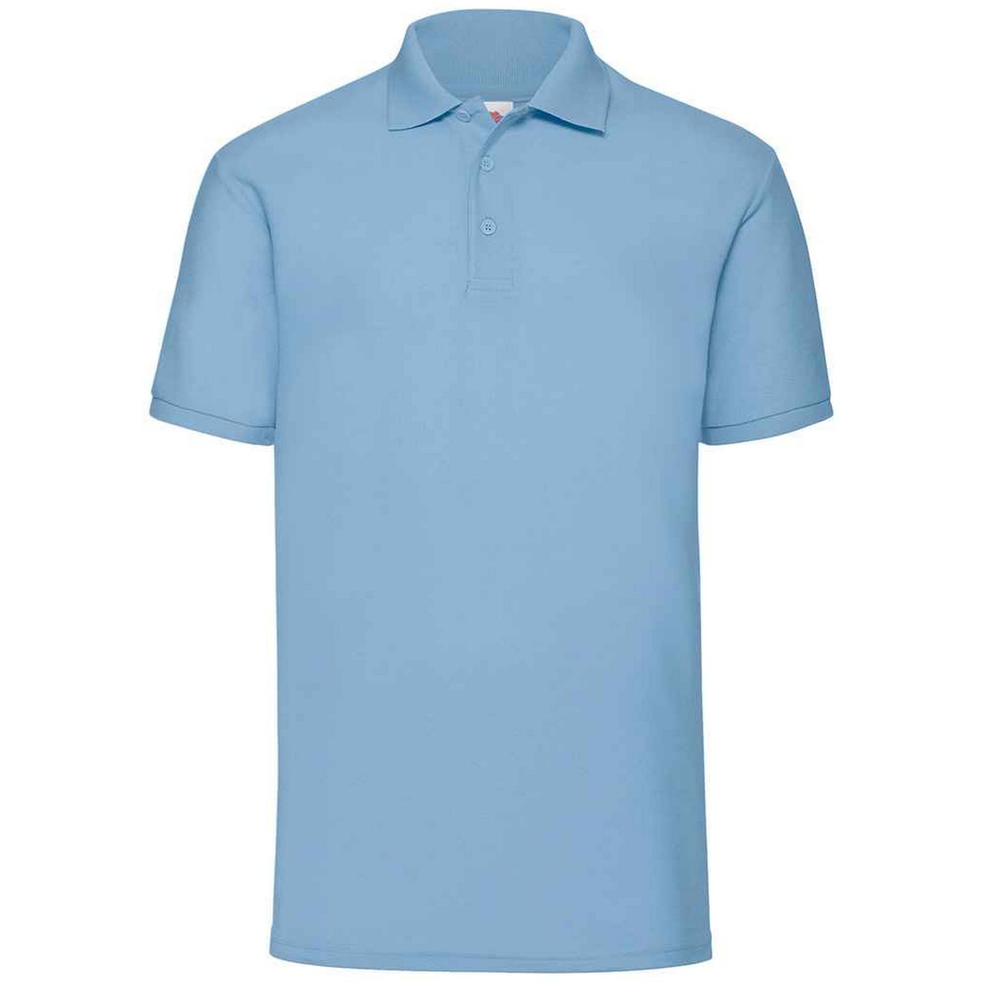 Fruit of the Loom Unifarbenes Poloshirt