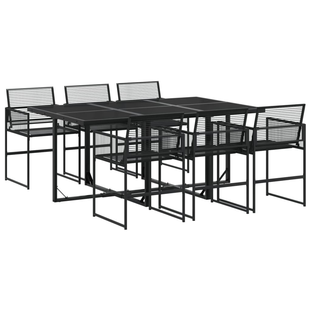 VidaXL Garten essgruppe poly-rattan