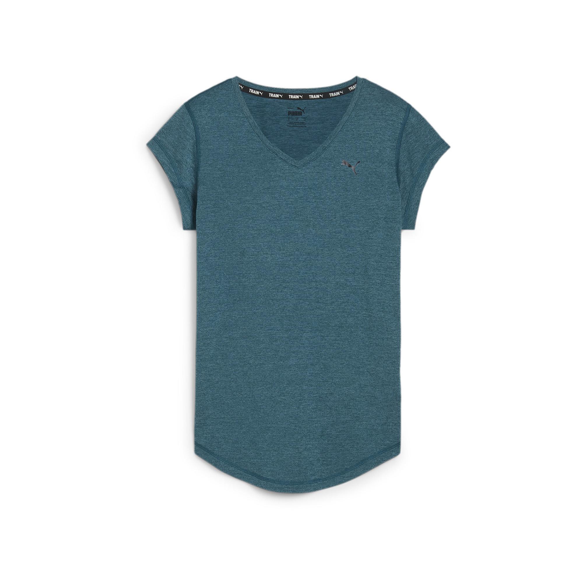 PUMA TRAIN FAV HEATHER CAT TEE Small Cat T-Shirt, kurzarm