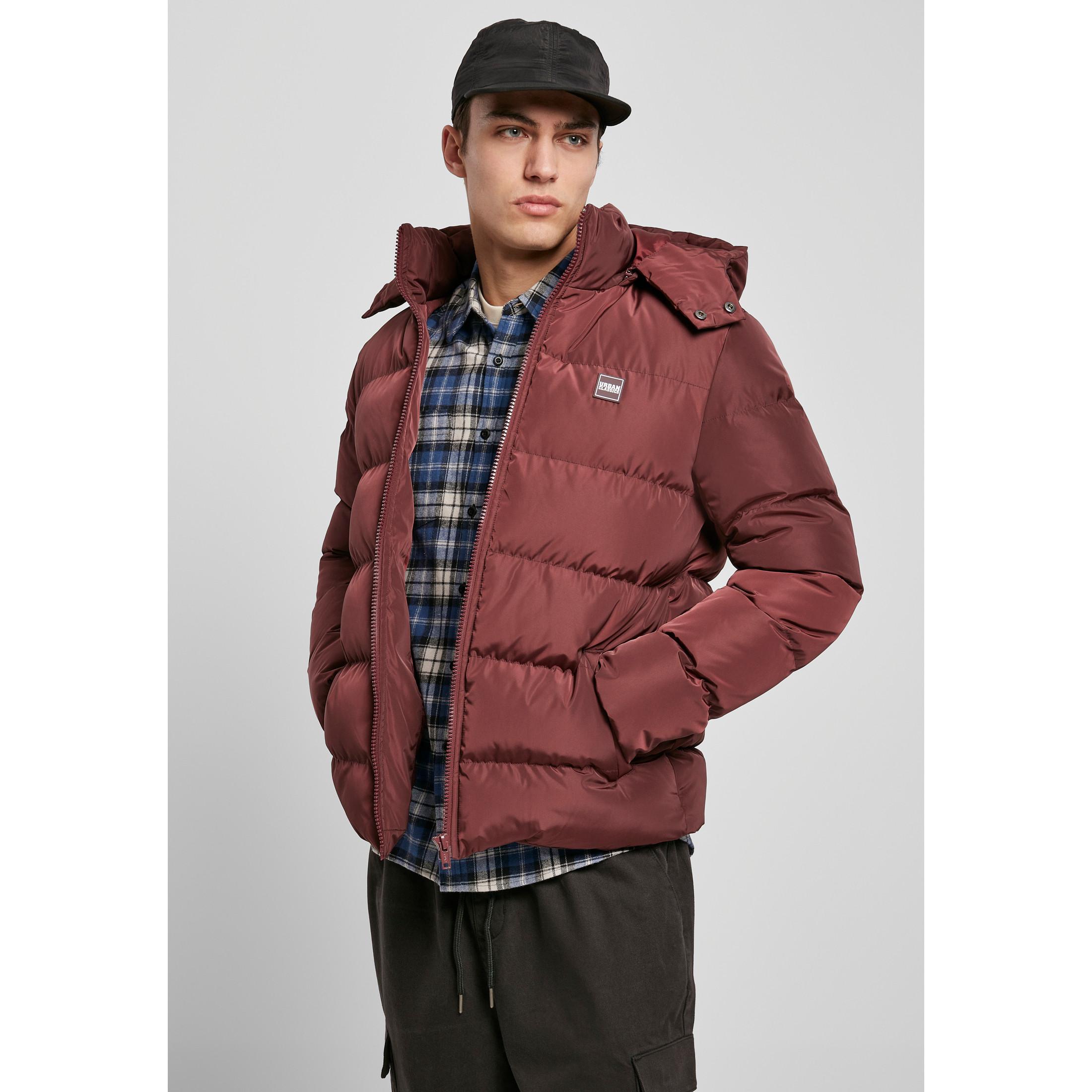 URBAN CLASSICS jacke hooded puffer