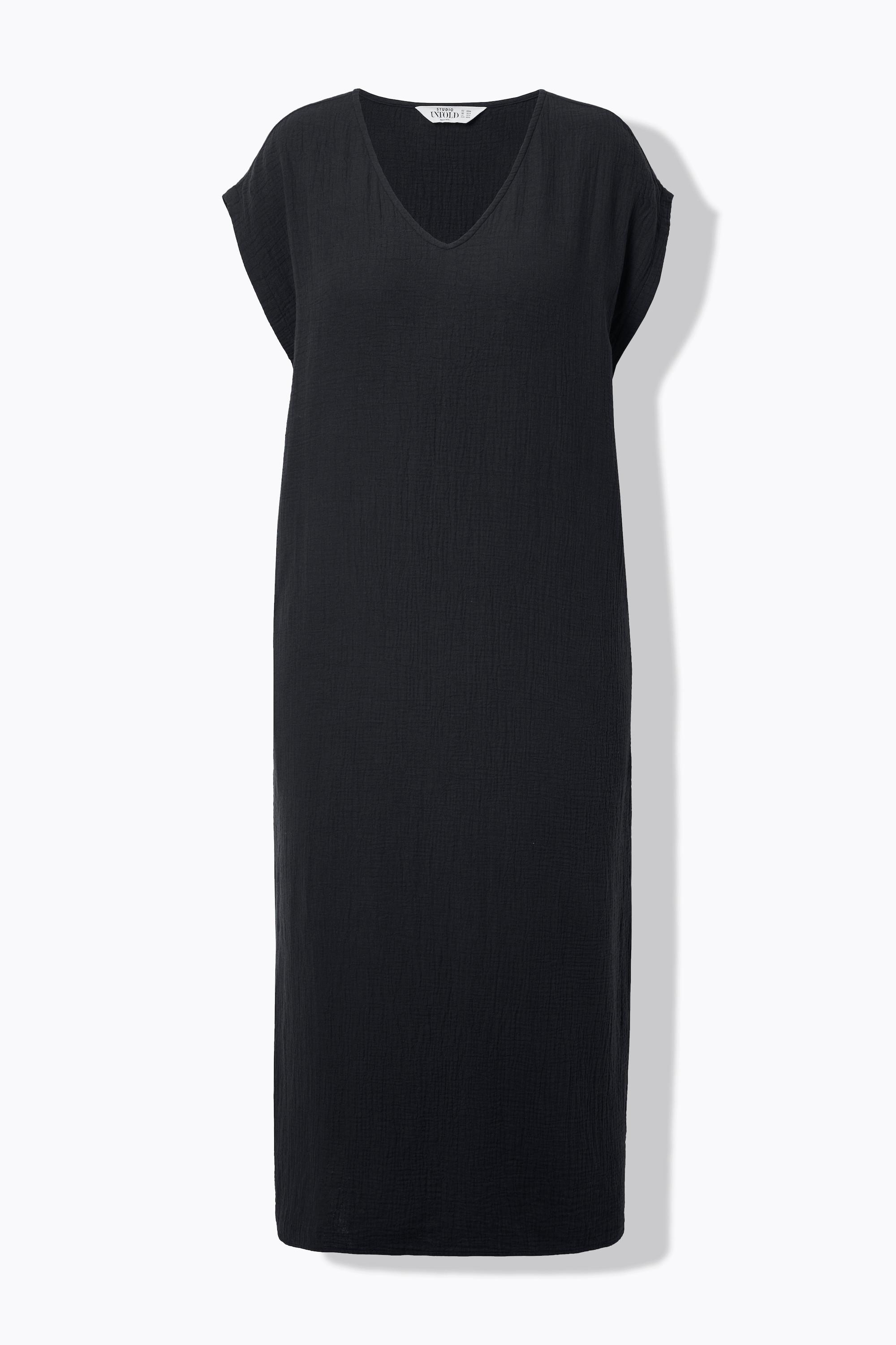 Studio Untold Midikleid Oversize Shape Musselin