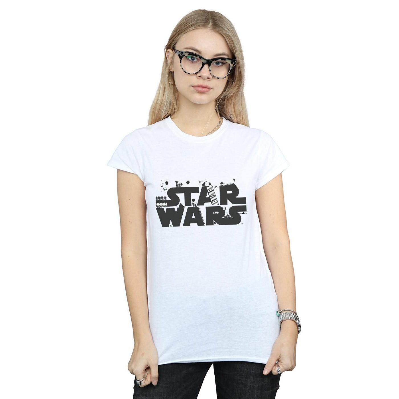 STAR WARS Star Wars Logo Scene T-Shirt