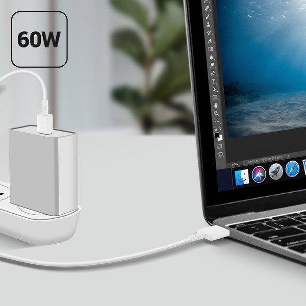 SAMSUNG Samsung 60W USB-C / USB-C Kabel Weiß