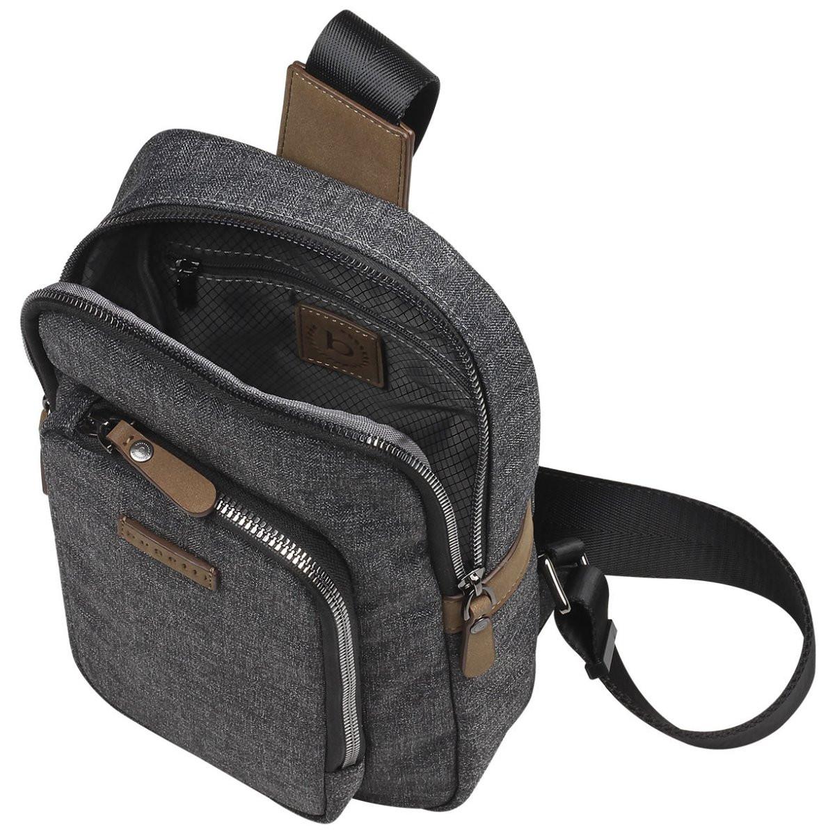 BUGATTI Luce Umhängetasche Grau