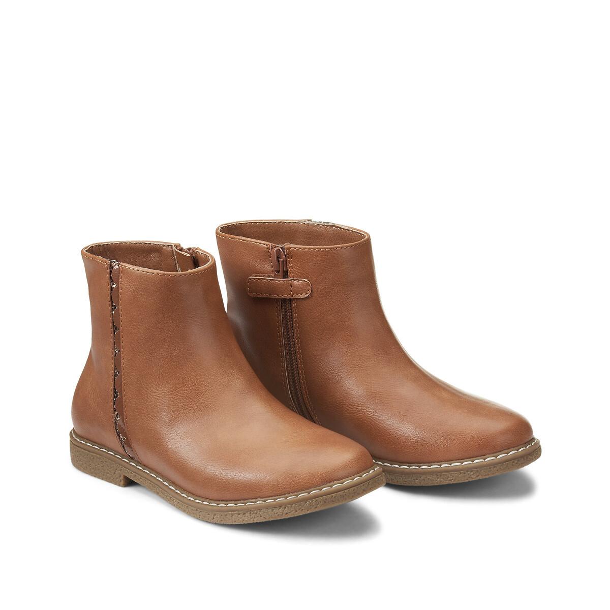 La Redoute Collections Boots mit Reissverschluss