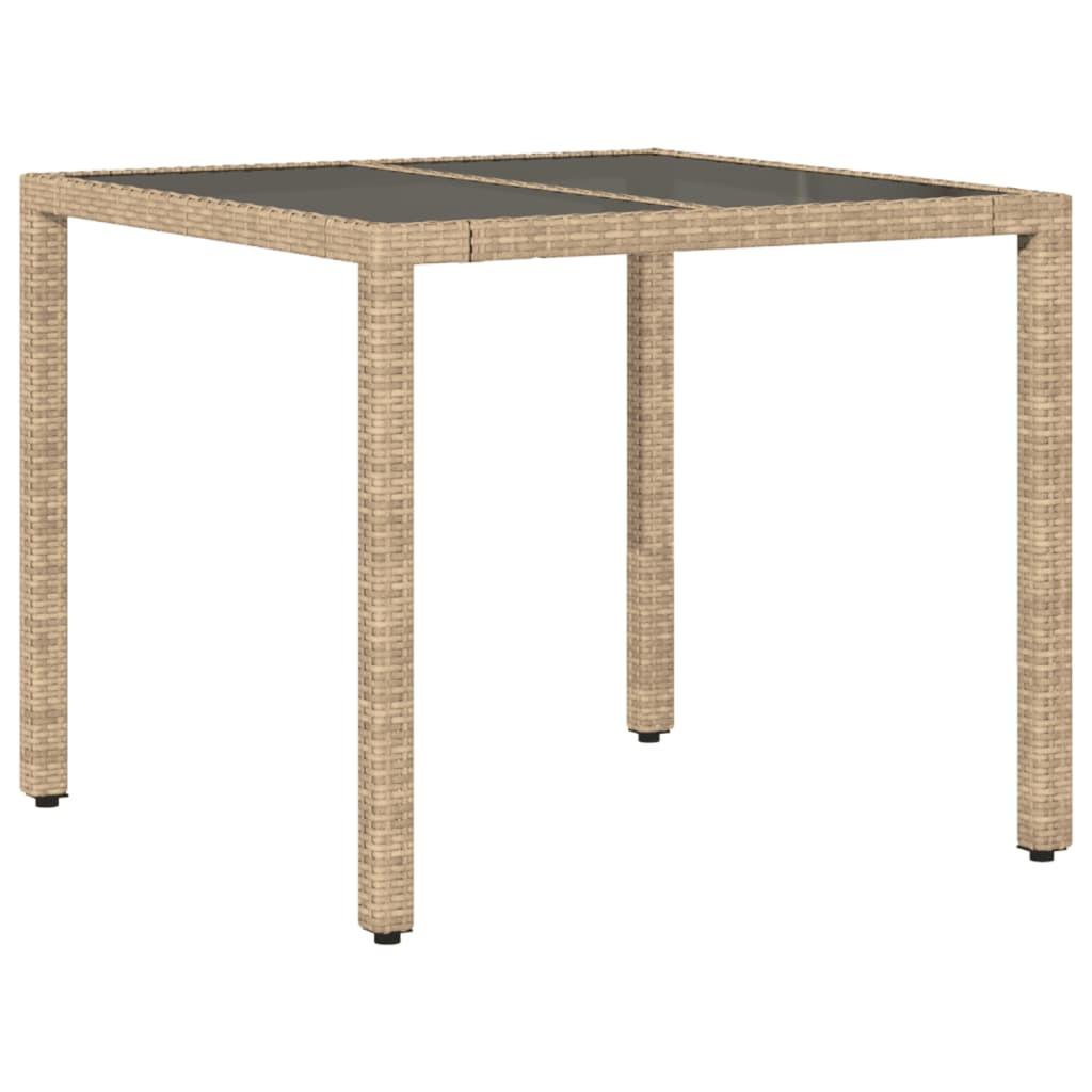 VidaXL Gartentisch poly-rattan