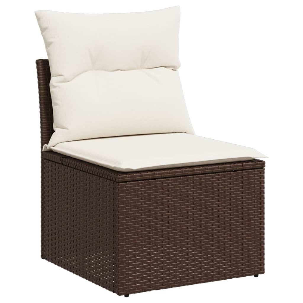 VidaXL Garten sofagarnitur poly-rattan