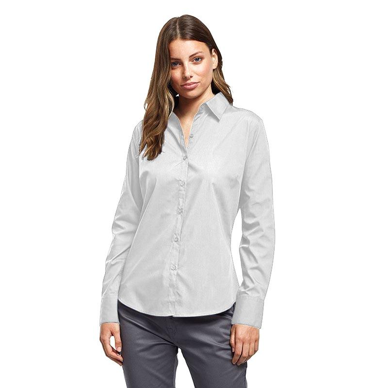 PREMIER Langärmlige Button-Down Bluse